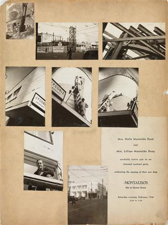 (JACK PICKENS COBLE--ARCHITECTS ALBUM) A personal album of approximately 350 photographs, owned and compiled by architect Jack Pickens